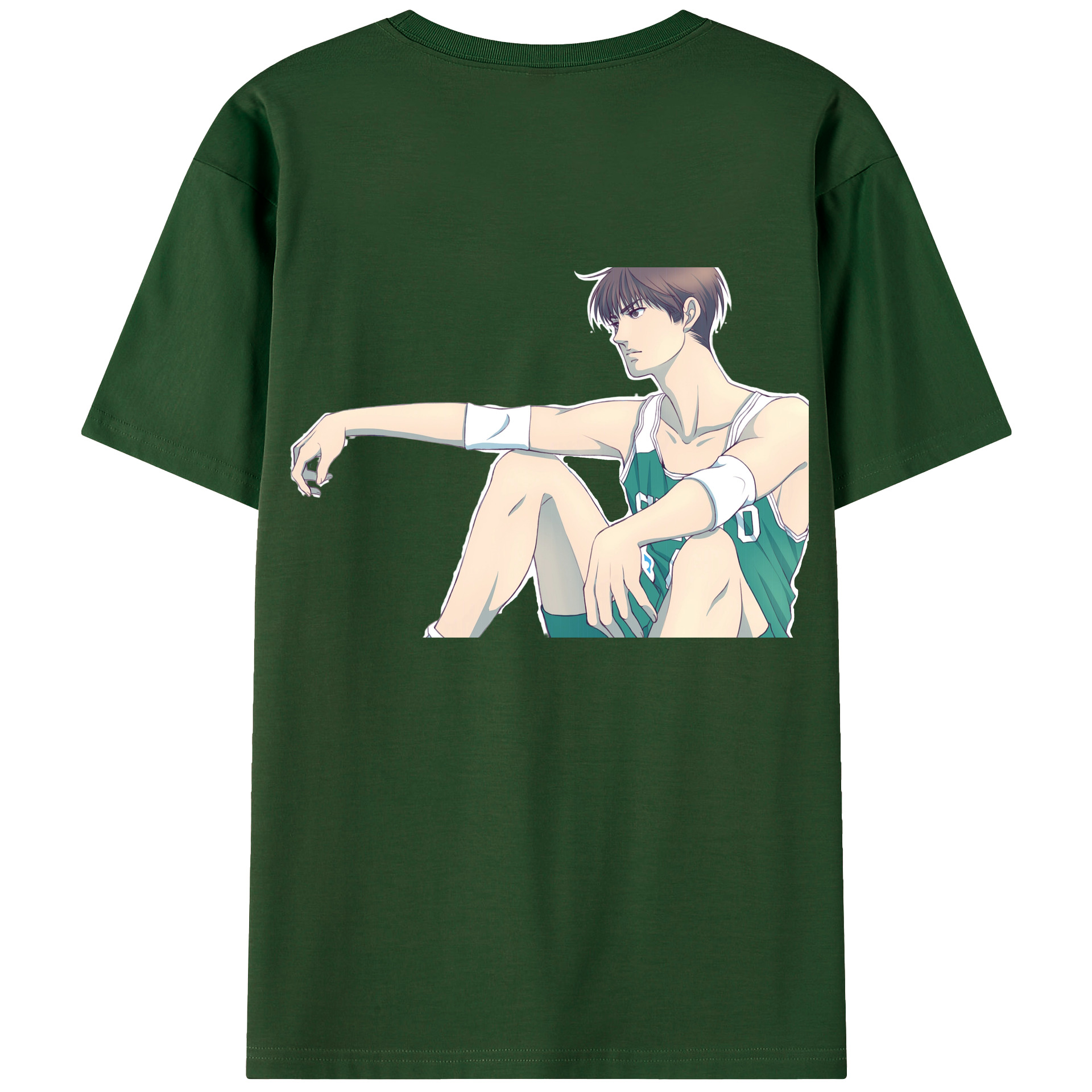 SLAM DUNK／スラムダンク 綿100％半袖Tシャツ（背面プリント）
